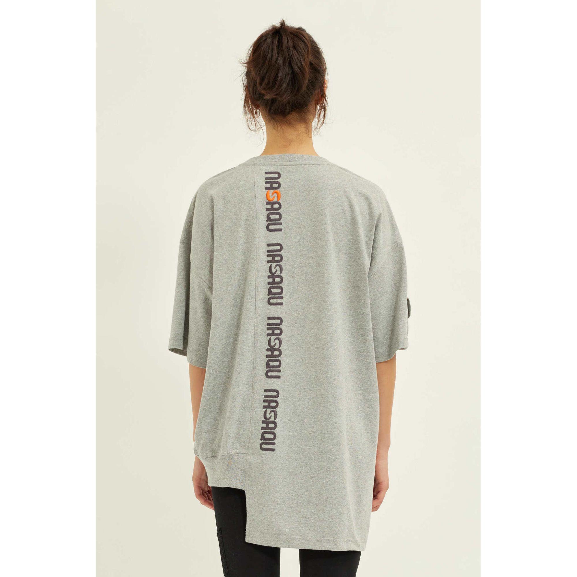 Nasaqu Unisex Enu Way Out  Gri T-Shirt