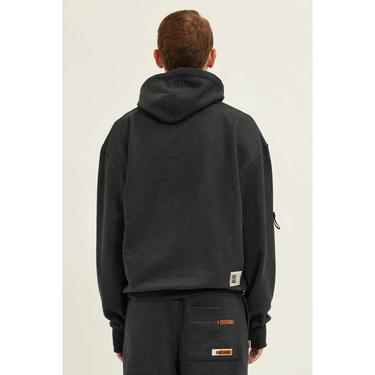  Nasaqu Erkek Isatum Kapüşonlu Antrasit Sweat