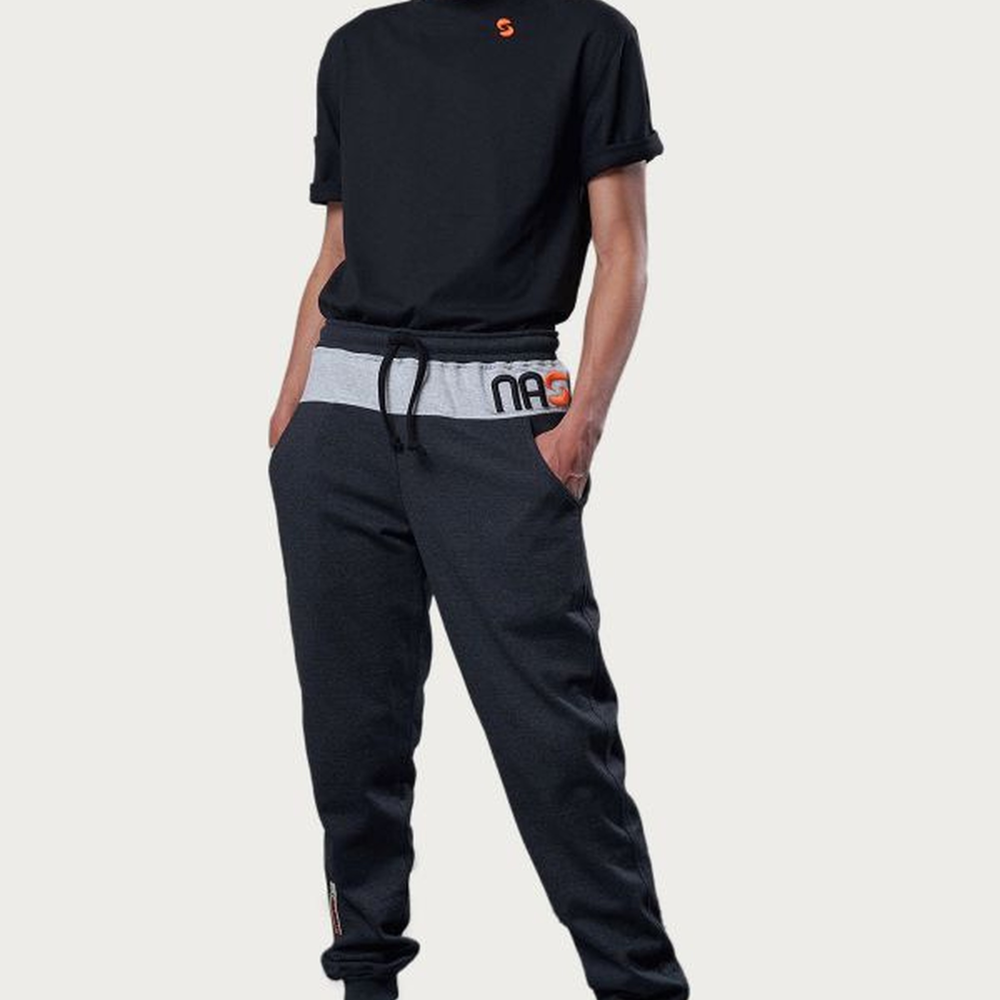 Nasaqu Unisex Rebu Jogger Antrasit Eşofman Altı