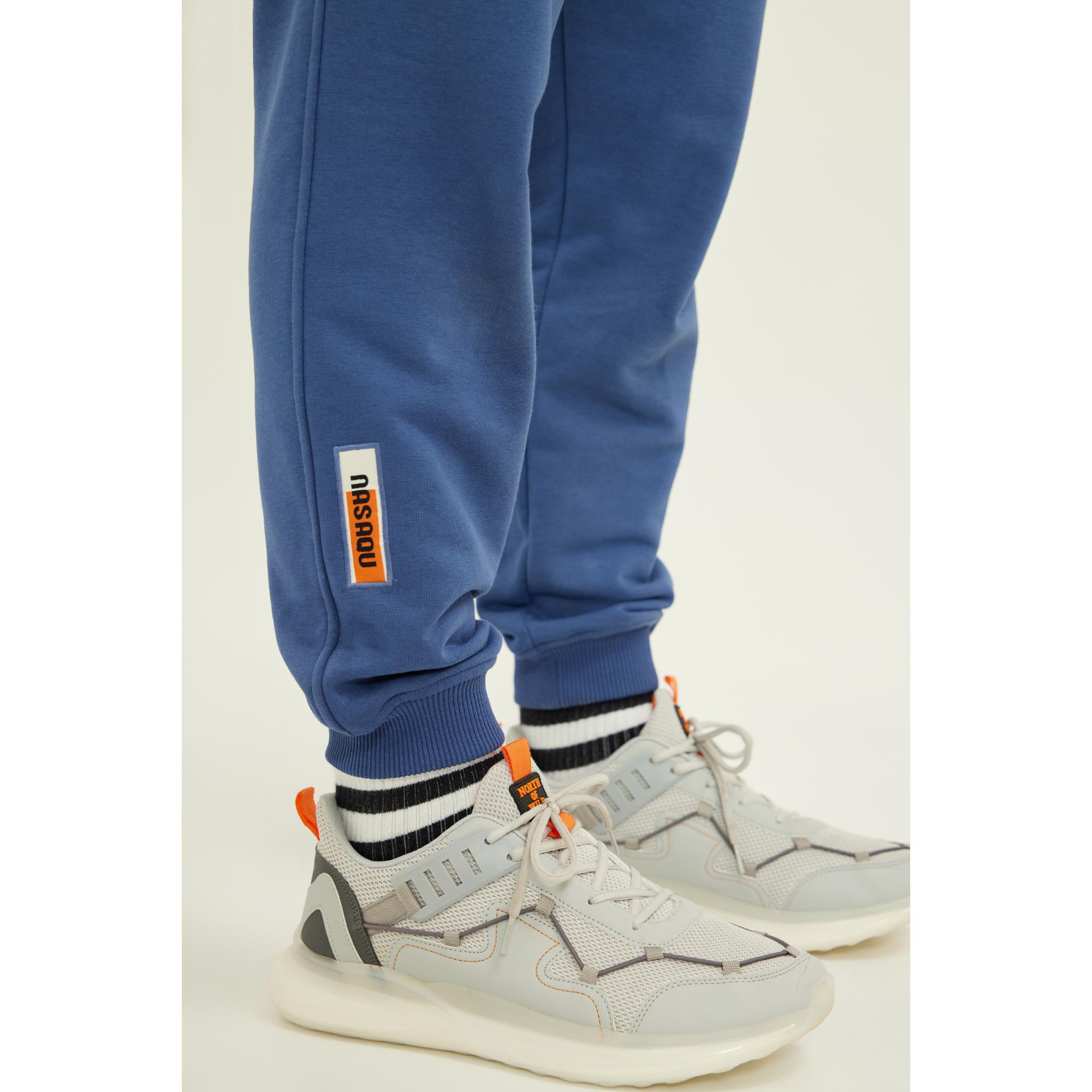 Nasaqu Unisex Rebu Jogger İndigo Mavisi Eşofman Altı
