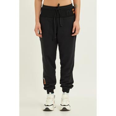  Nasaqu Unisex Rebu Jogger Siyah Eşofman Altı