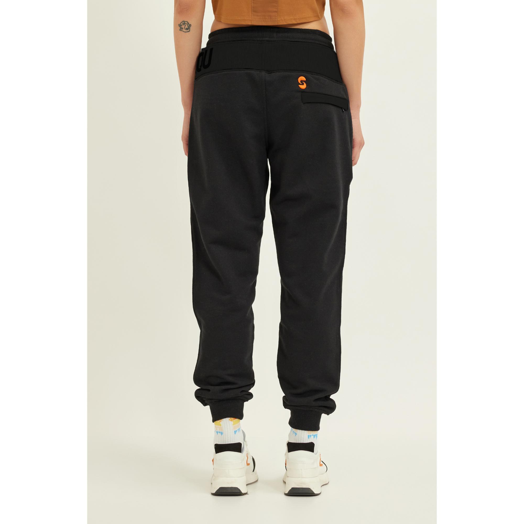 Nasaqu Unisex Rebu Jogger Siyah Eşofman Altı
