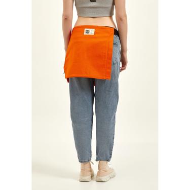  Nasaqu Unisex Aqru Oranj Bel Çantası