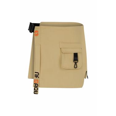  Nasaqu Unisex Aqru Bej Bel Çantası