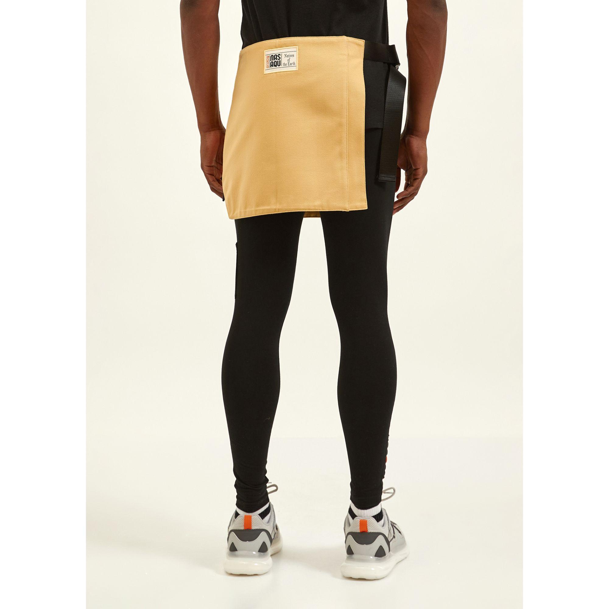 Nasaqu Unisex Aqru Bej Bel Çantası