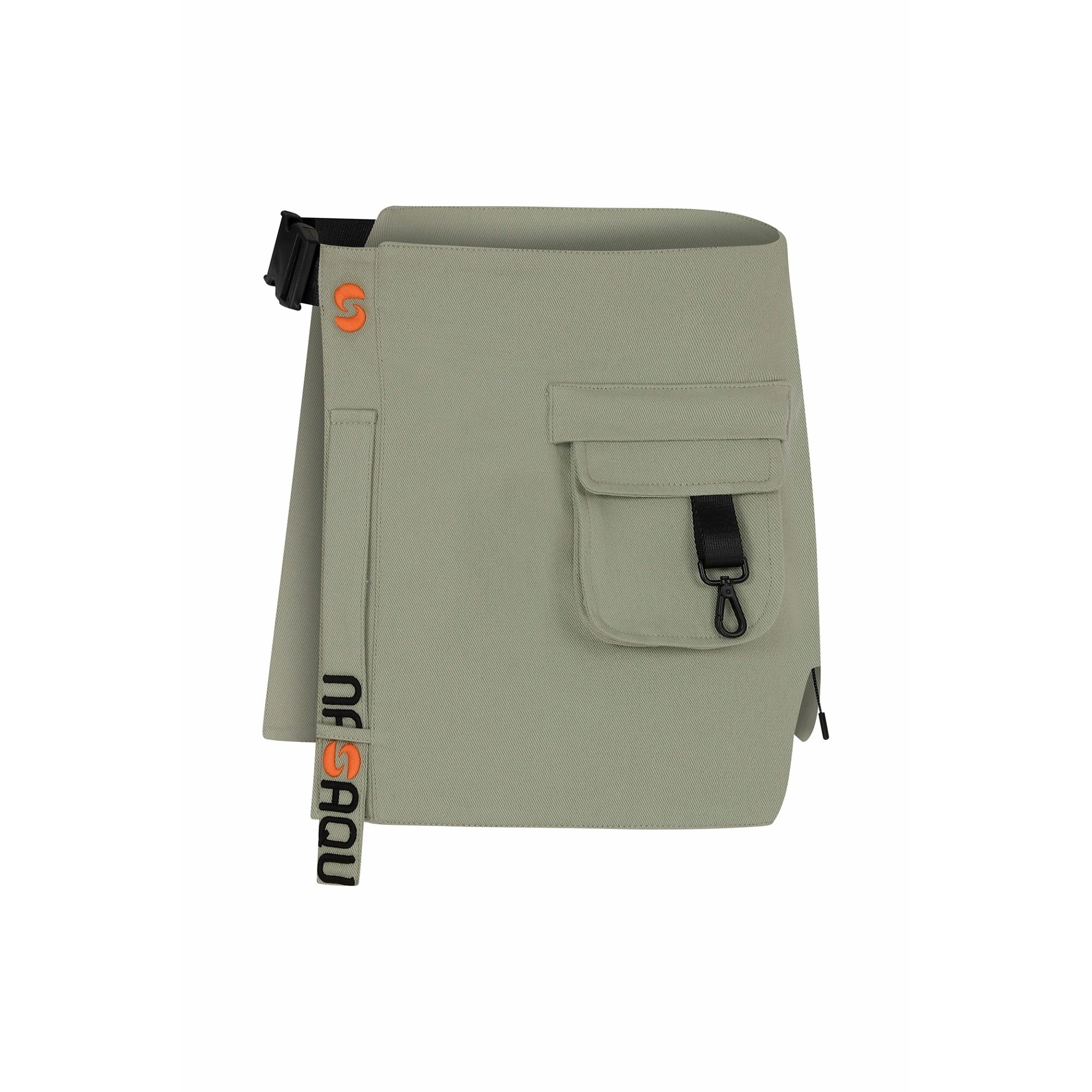 Nasaqu Unisex Aqru Haki Bel Çantası