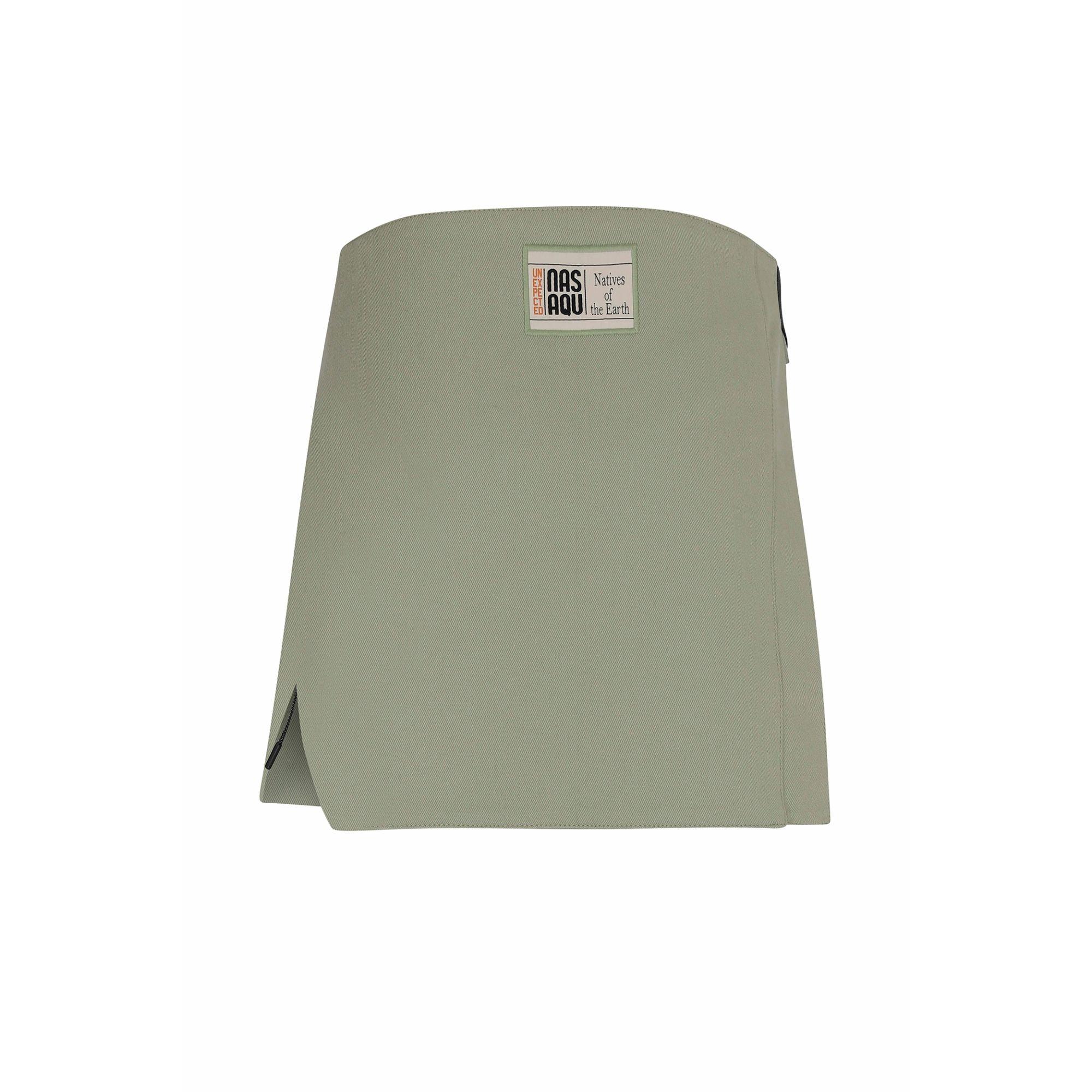 Nasaqu Unisex Aqru Haki Bel Çantası