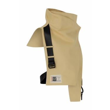  Nasaqu Unisex Ush Yüksek Yaka Bej Yelek