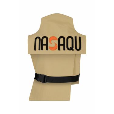  Nasaqu Unisex Ush Yüksek Yaka Bej Yelek