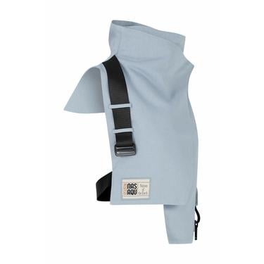  Nasaqu Unisex Ush Yüksek Yaka Açık Mavi Yelek