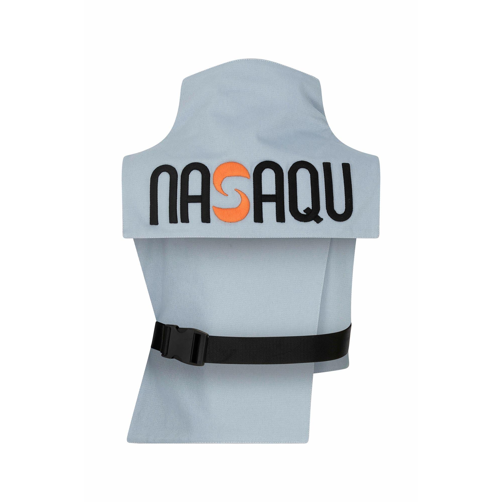 Nasaqu Unisex Ush Yüksek Yaka Açık Mavi Yelek