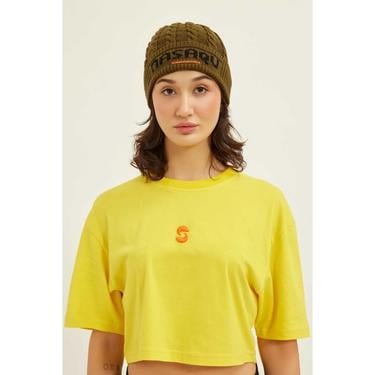  Nasaqu Unisex Satu Örgülü Haki Bere