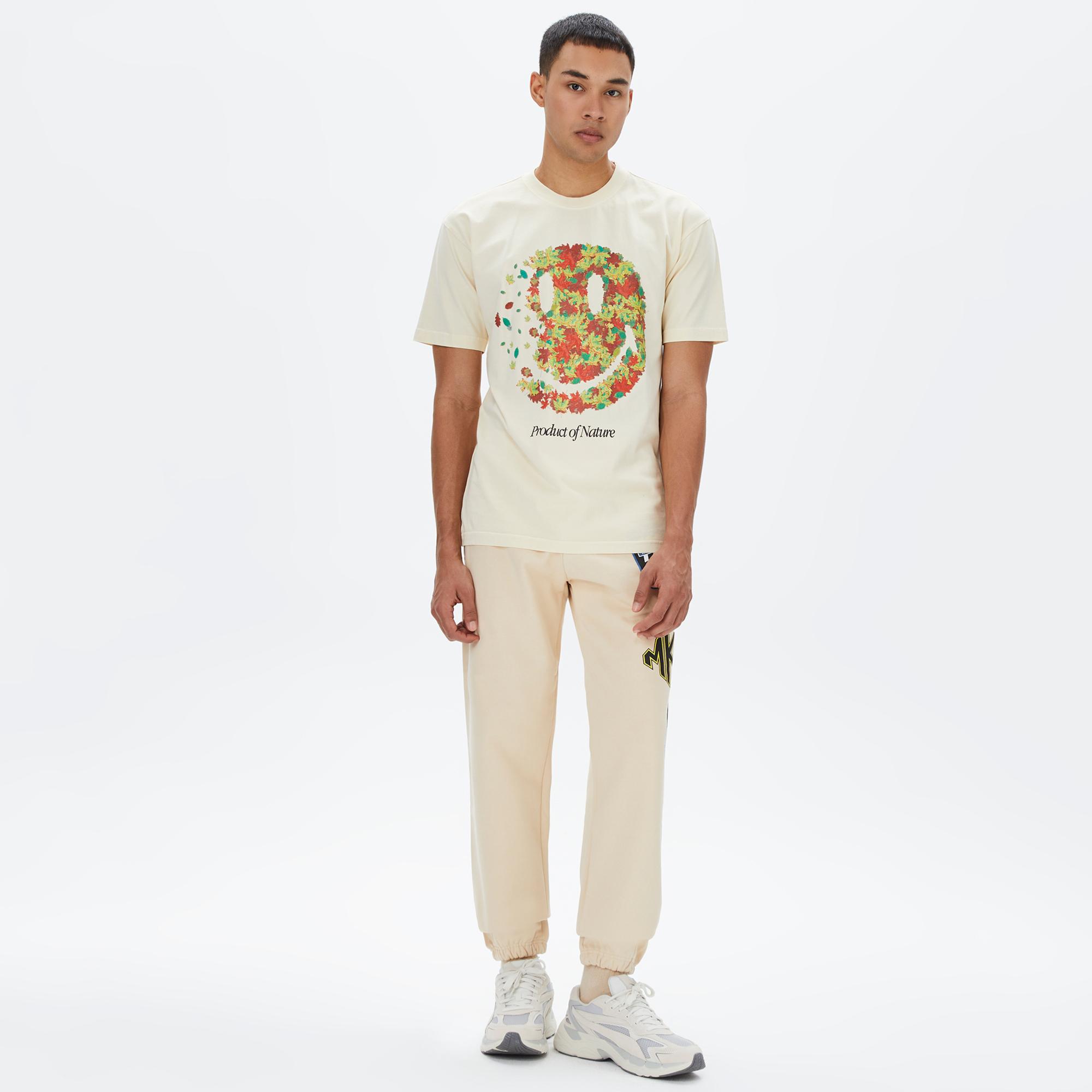 Market Smiley Product Of Nature Erkek Krem T-Shirt