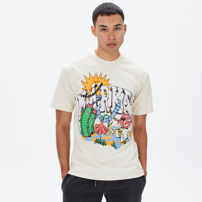  Market Fantasy Farm Erkek Krem T-Shirt