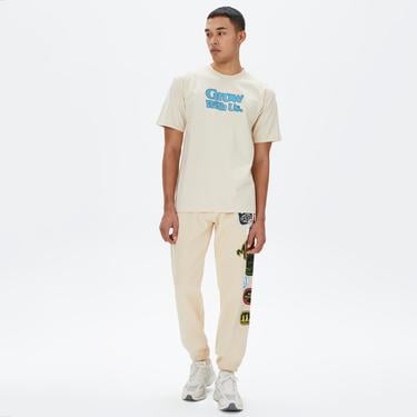  Market Grow With Us Erkek Krem T-Shirt
