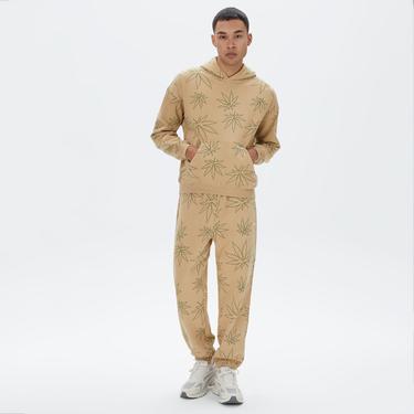  HUF Plantlife Erkek Bej Hoodie