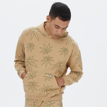  HUF Plantlife Erkek Bej Hoodie