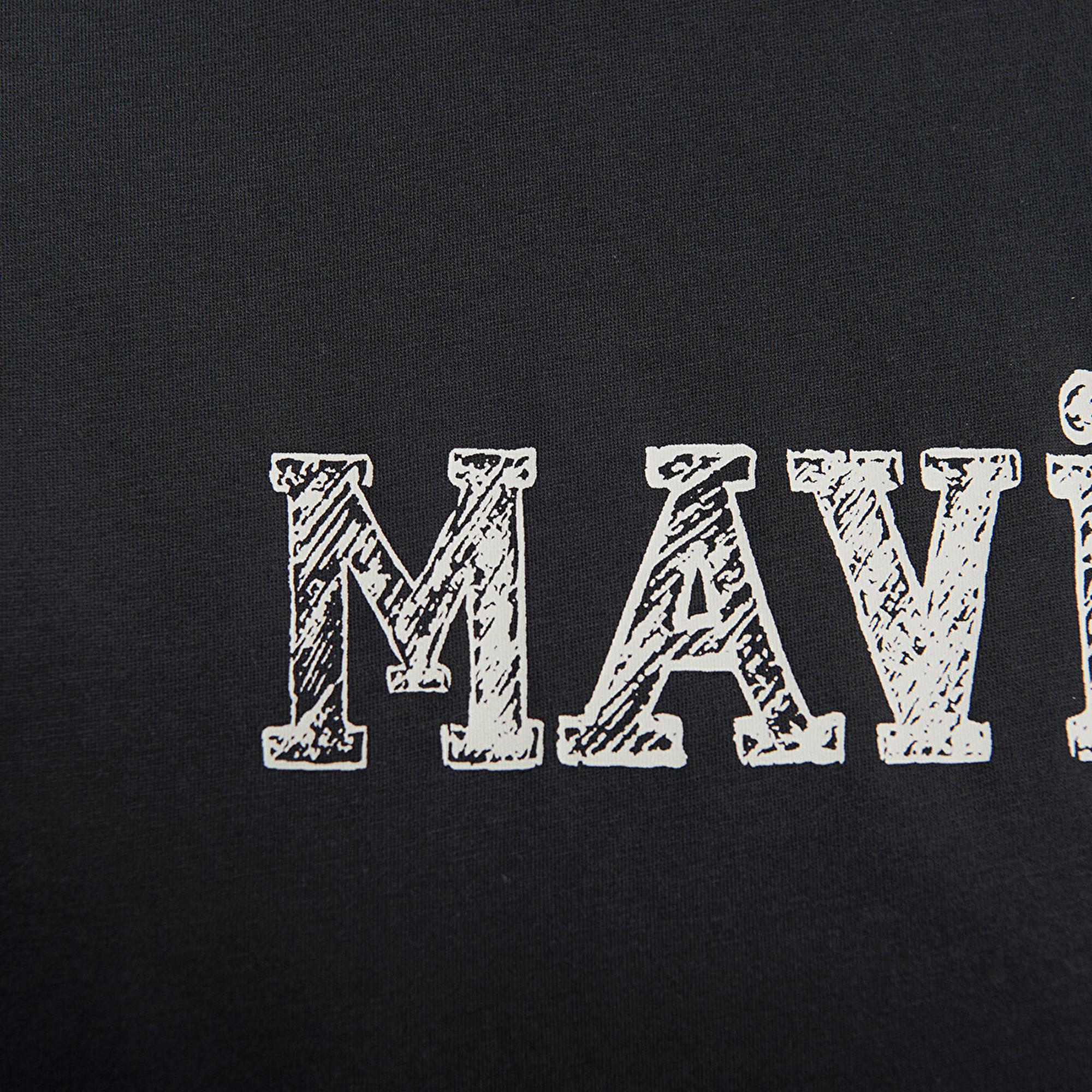 Mavi Mavi Logo Baskılı Gri Tişört Regular Fit / Normal Kesim 1612232-34853