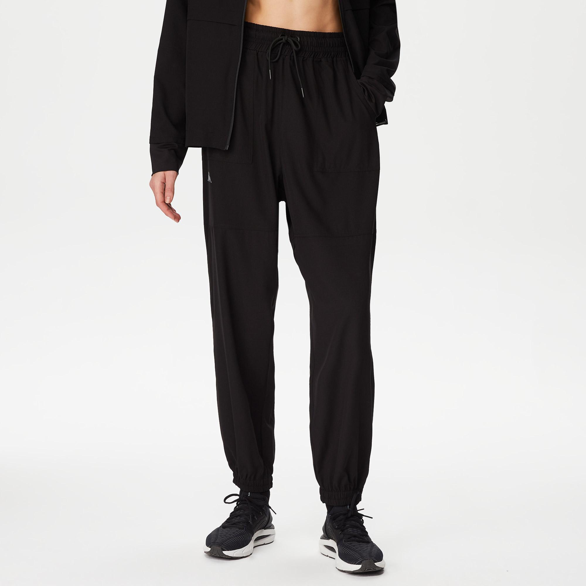 Kappa Authentic Maon Kadın Siyah Günlük Eşofman Altı