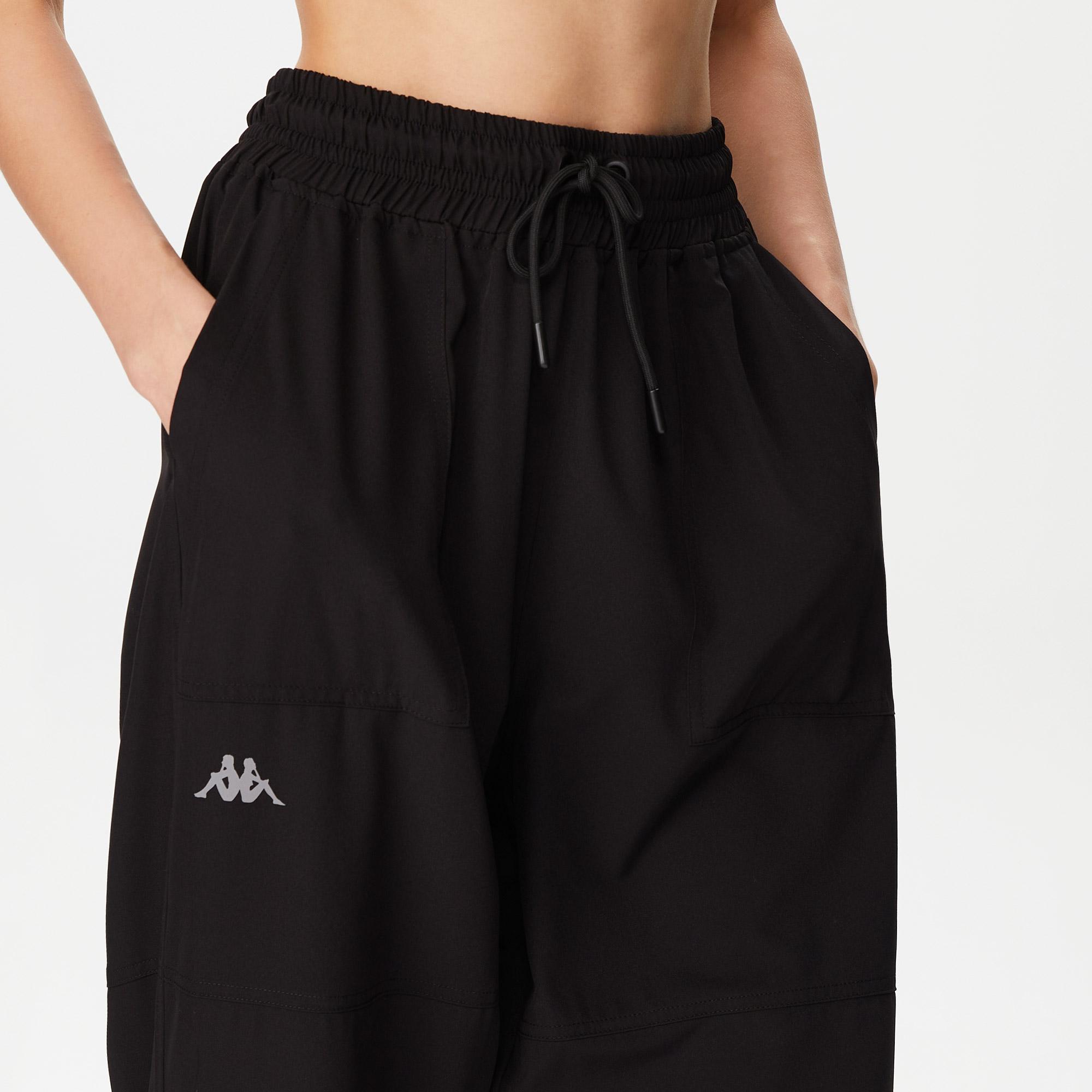 Kappa Authentic Maon Kadın Siyah Günlük Eşofman Altı