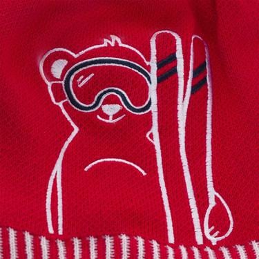  Rossignol Jr Will Unisex Çocuk Kırmızı Bere