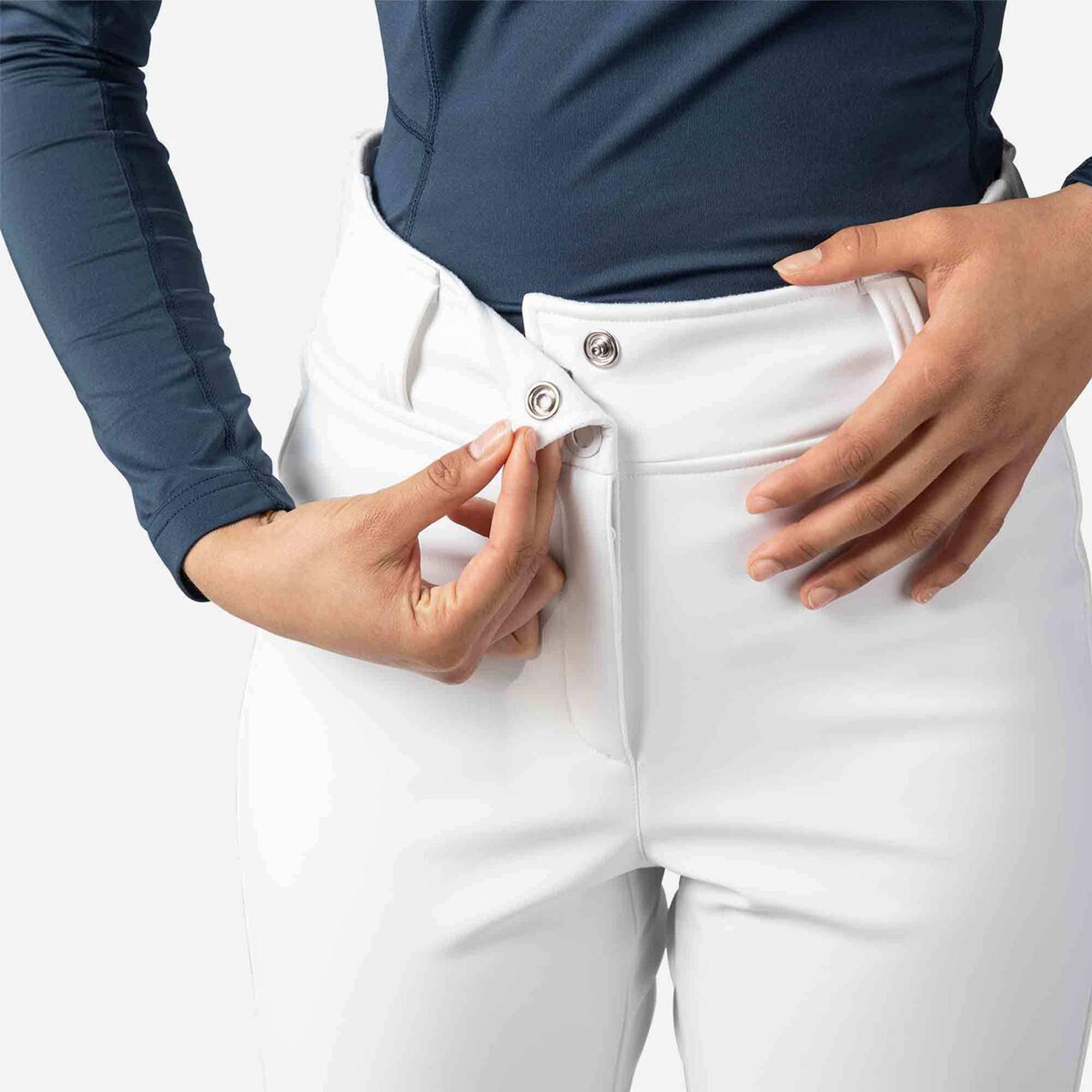 Rossignol Ski Softshell Pant Kadın Beyaz Kayak Pantolonu