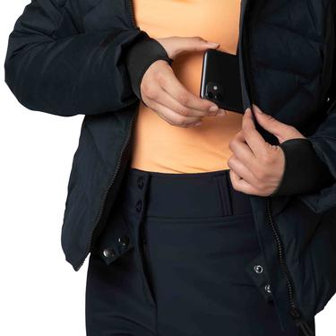  Rossignol Courbe Kadın Siyah Kayak Ceketi