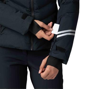  Rossignol Courbe Kadın Siyah Kayak Ceketi