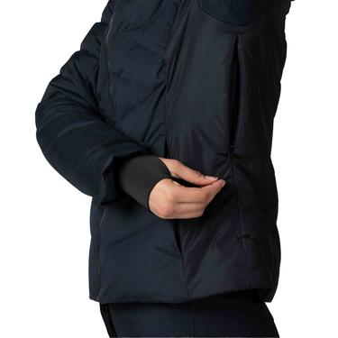  Rossignol Courbe Kadın Siyah Kayak Ceketi