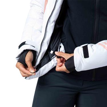  Rossignol Courbe Kadın Beyaz Kayak Ceketi