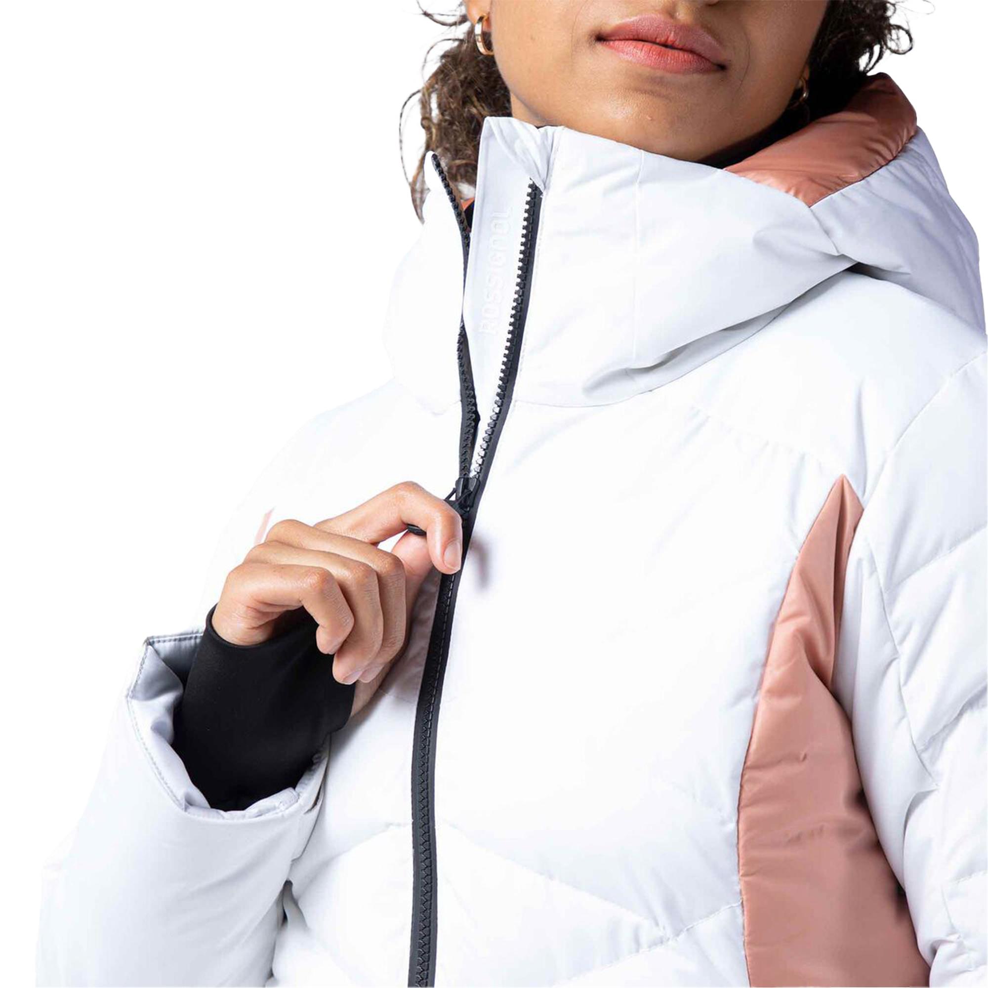 Rossignol Courbe Kadın Beyaz Kayak Ceketi