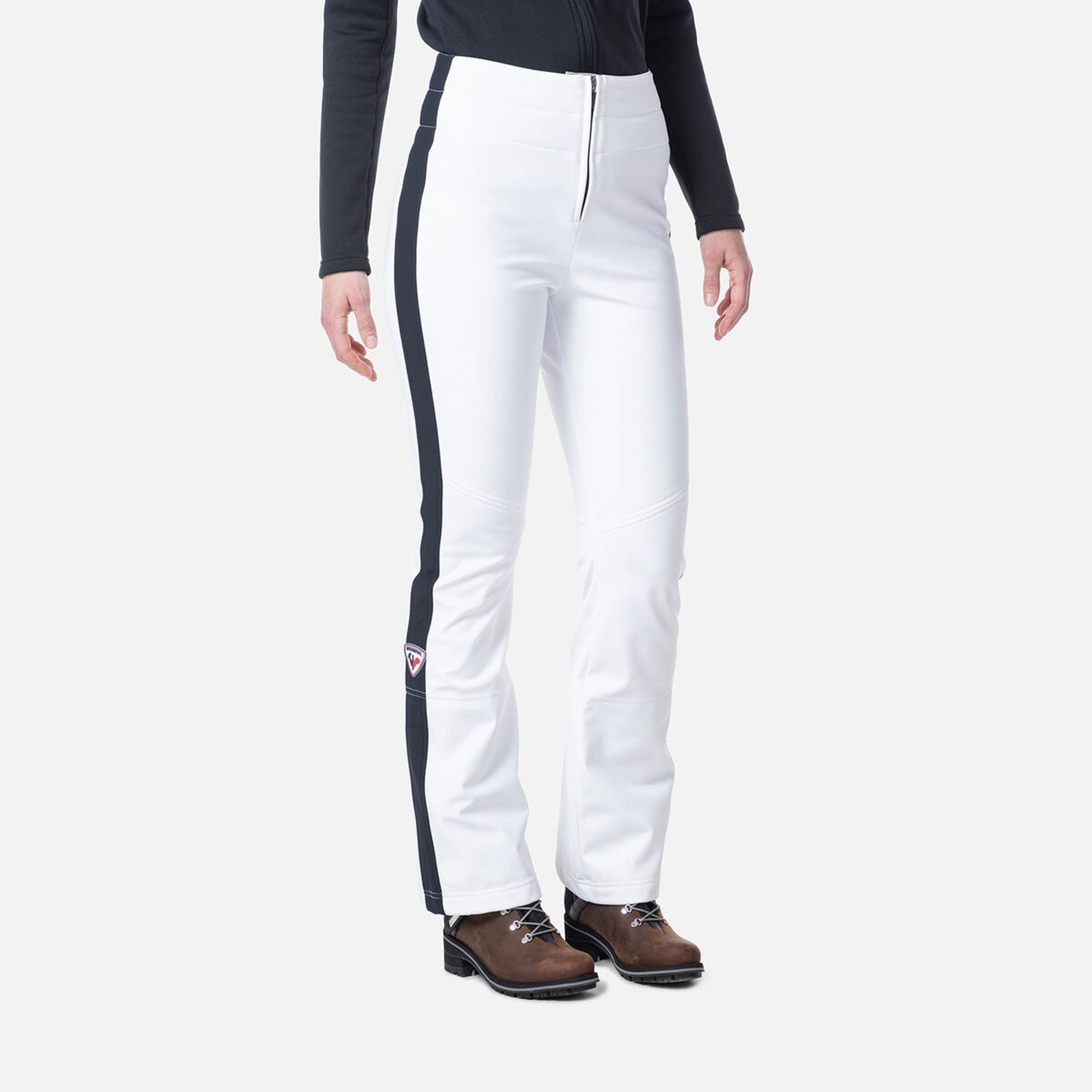 Rossignol Resort Softshell Pant Kadın Beyaz Kayak Pantolonu