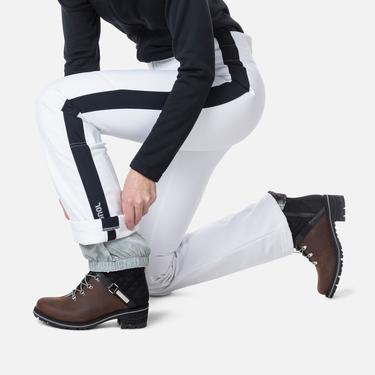 Rossignol Resort Softshell Pant Kadın Beyaz Kayak Pantolonu