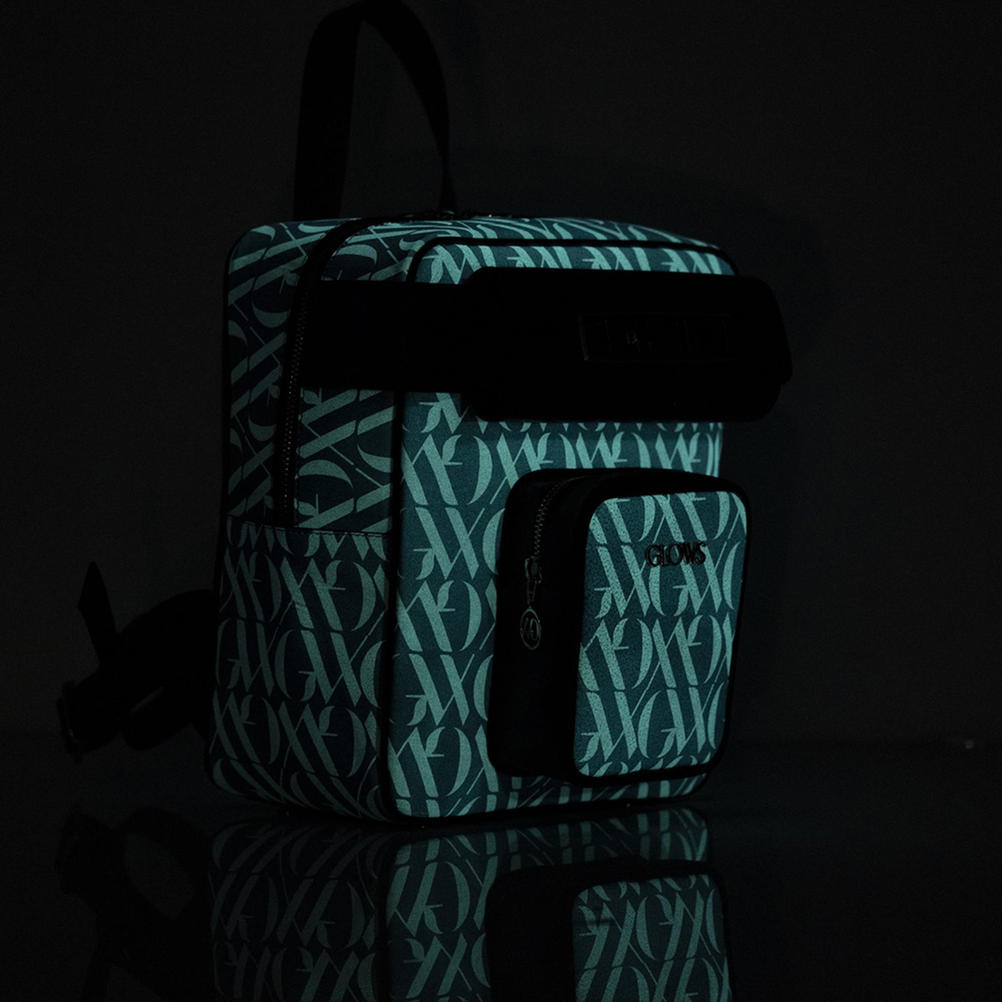 Glows Capella Kadın Deri Sırt Çantası Mor