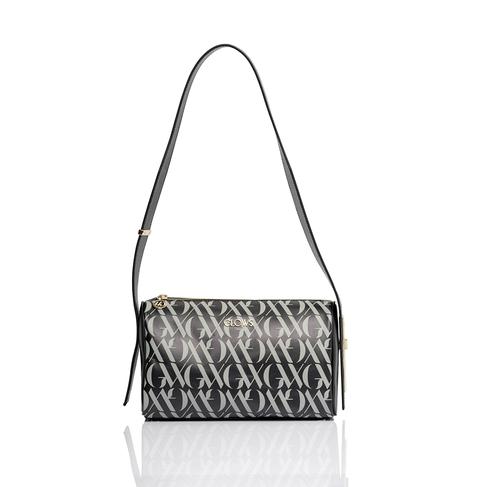  Glows Rigel Kadın Deri Barrel Çanta Siyah