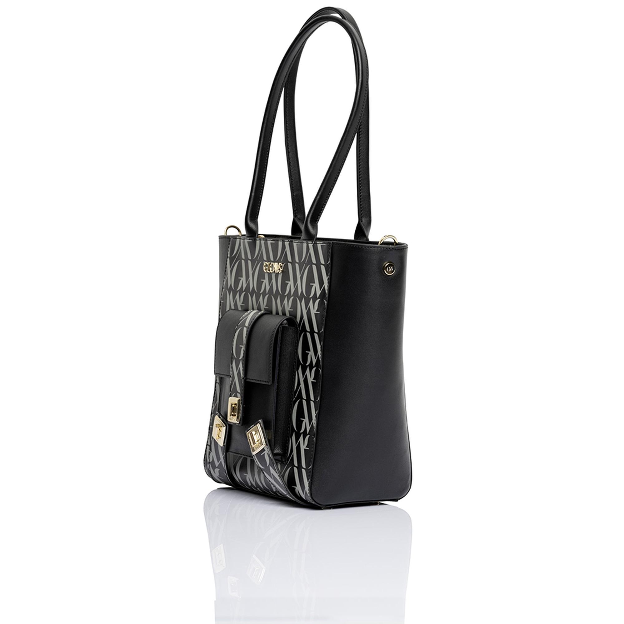 Glows Mimosa Kadın Deri Bucket Çanta Siyah