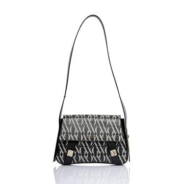  Glows Vega Kadın Deri Flap Çanta Siyah