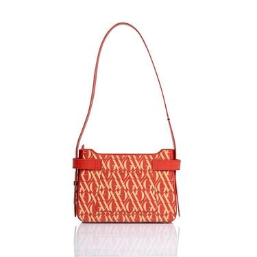  Glows Sirius Kadın Deri Omuz Çantası Kırmızı