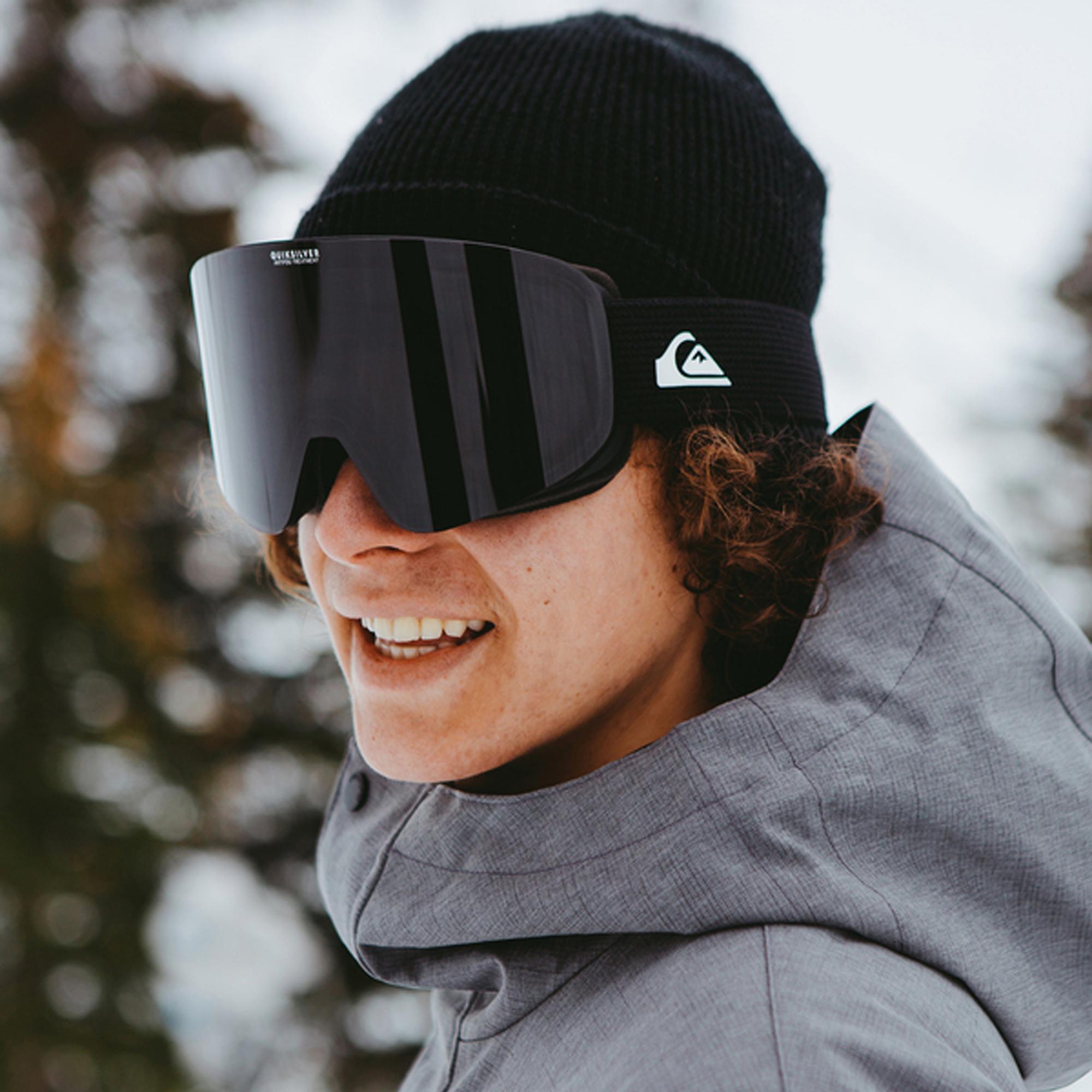 Quiksilver Erkek Goggle QSRC Color Luxe Siyah