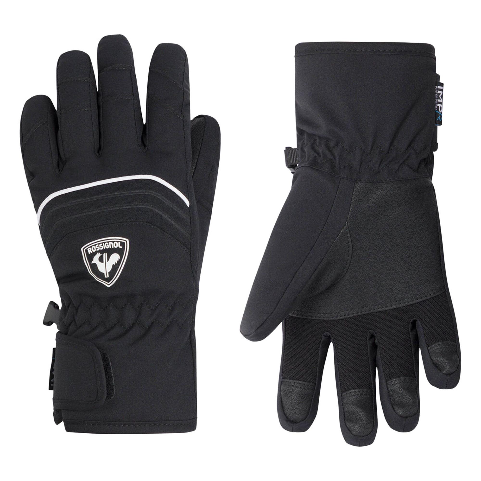 Rossignol Jr Tech Impr G Unisex Çocuk Siyah Eldiven