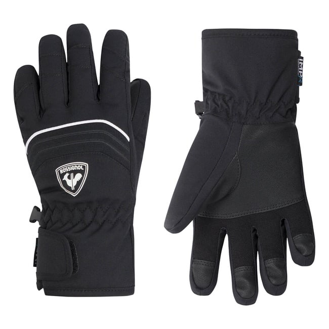  Rossignol Jr Tech Impr G Unisex Çocuk Siyah Eldiven