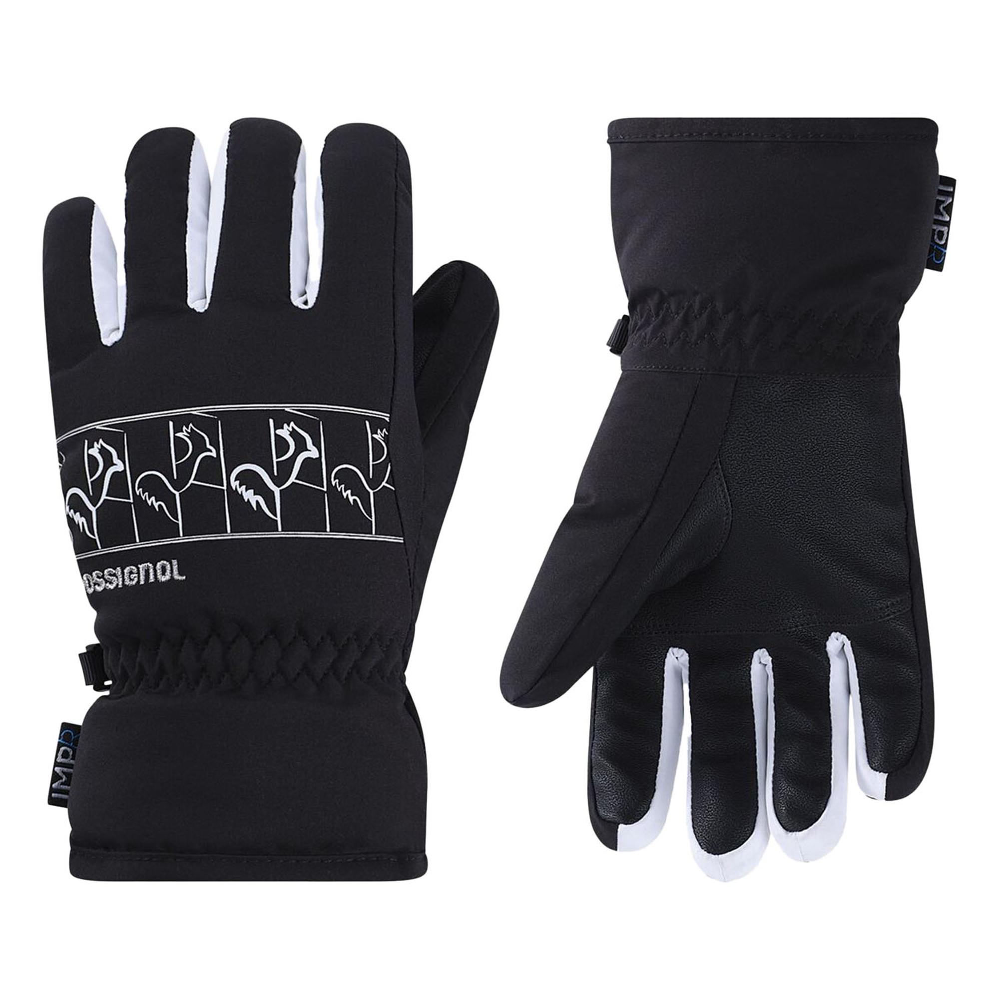 Rossignol Jr Jane Impr G Kız Çocuk Siyah Eldiven