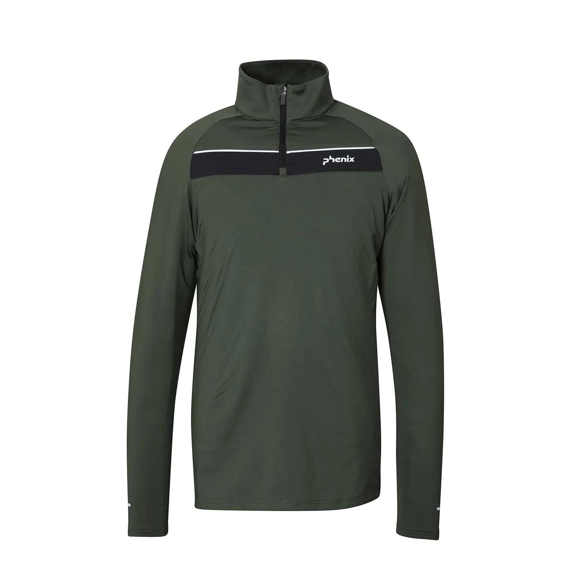 Phenix Time Space 1/2 Zip Erkek Kahverengi İçlik Üst