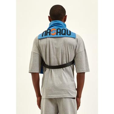  Nasaqu Unisex Ush Yüksek Yaka Kobalt Mavi Yelek