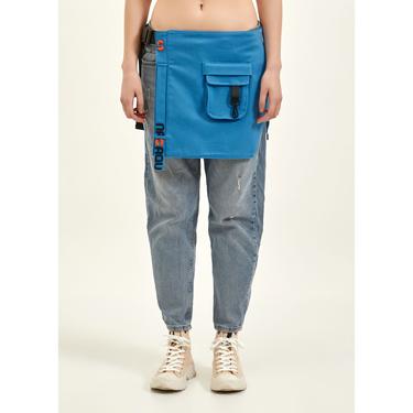  Nasaqu Unisex Aqru Kobalt Mavi Bel Çantası