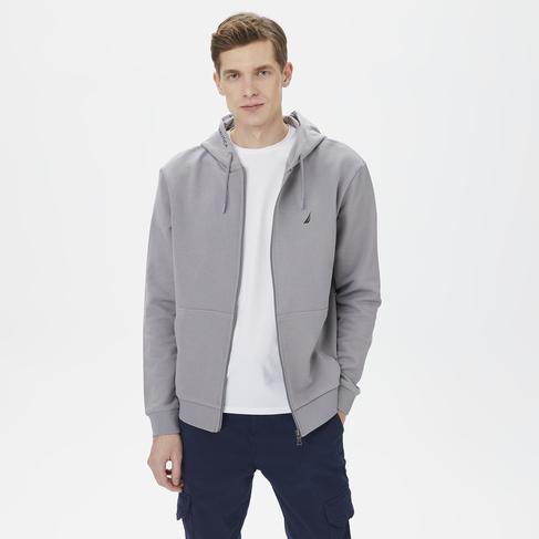  Nautica Erkek Gri Standart Fit Sweatshirt