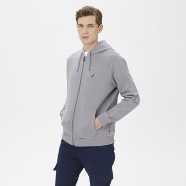  Nautica Erkek Gri Standart Fit Sweatshirt