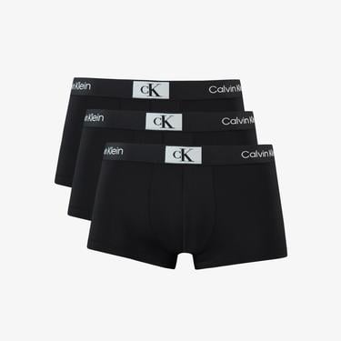  Calvin Klein Love Rise Trunk 3'lü Erkek Siyah Boxer