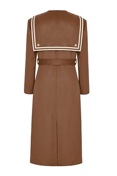  Wabi Sabi Kadın Sail Taba Kaşmir Kaban