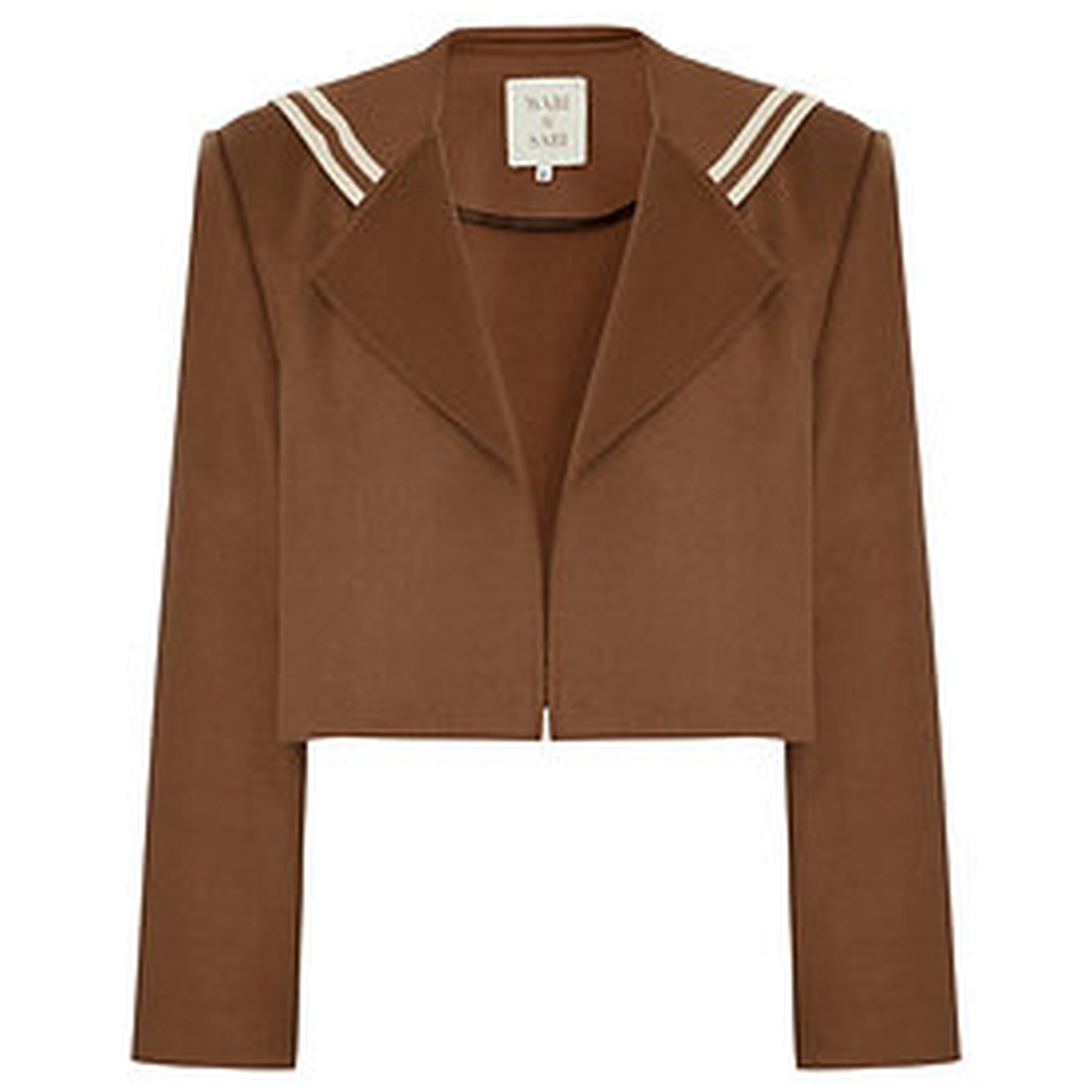 Wabi Sabi Kadın Taba Kaşmir Sail Ceket